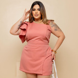 Conjunto Plus Feminino Elegante