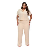 Conjunto Plus Size Calca