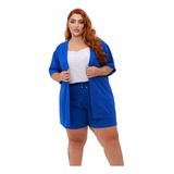 Conjunto Plus Size Kimono
