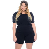 Conjunto Plus Size Short