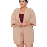 Conjunto Plus Size Shorts