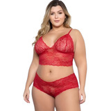 Conjunto Plussize De Renda