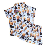 Conjunto Poderoso Chefinho Infantil Menino Roupa Festa