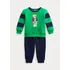 Conjunto Polo Ralph Lauren Original Moletom Bebe Infantil 