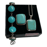 Conjunto Prata Legitima Pedra