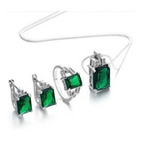 Conjunto Prata Pedra Topazio