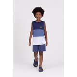 Conjunto Regata Infantil Tricolor