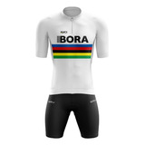 Conjunto Roupa De Ciclismo Camisa   Bermuda Almofadada
