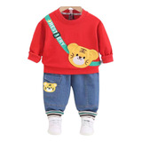 Conjunto Roupa Moletom Infantil