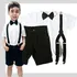 Conjunto Roupa Social Menino Gravata Suspensório Luxo Festa