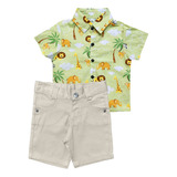 Conjunto Roupa Social Safari