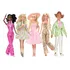 Conjunto Roupa Vestido Barbie O Filme + 2 Pares De Sapatos