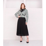 Conjunto Saia De Renda