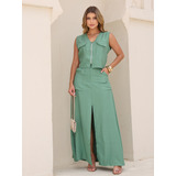 Conjunto Saia E Blusa