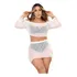 Conjunto Saia E Cropped Saída De Praia Feminina Casual Verão