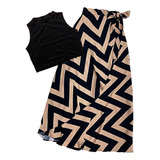 Conjunto Saia Envelope Midi