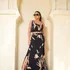 Conjunto Saia Longa Com Elástico  Cropped Social Vestido