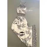 Conjunto Saia Longa Fenda