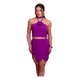 Conjunto Saia Meia Coxa