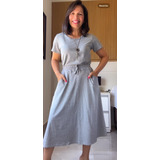 Conjunto Saia Midi Gode