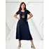 Conjunto Saia Midi Godê E Blusa Moda  Evangélica Lindo