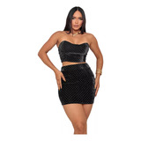 Conjunto Saia Vestido Curto