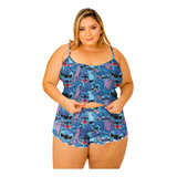 Conjunto Sexy Plus Size