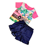 Conjunto Short E Blusa