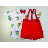 Conjunto Social Infantil Tartaruga