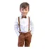 Conjunto Social Manga Longa Com Calça Infantil Masculino