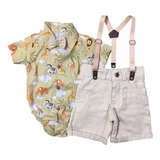 Conjunto Social Menino Safari