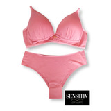 Conjunto Soutien Com Calcinha