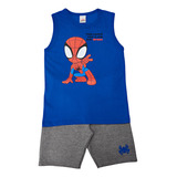 Conjunto Spidey Malwee Kids