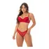 Conjunto Todo Em Renda Lingerie Sutiã E Calcinha