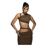 Conjunto Top Assimetrico E
