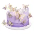Conjunto Topo Bolo De Borboletas Decoração De Bolo De Festa