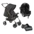 Conjunto Travel System Milano Reversível Ii E Base Galzerano