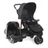 Conjunto Travel System Toffy Preto Absoluto Cax00797   Cosco Kids