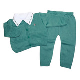 Conjunto Trico Casaquinho Calca