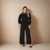 Conjunto Tricot Mousse Calca