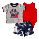 Conjunto Trio Carters Menina- Menino Original Eua