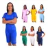 Conjunto Uniforme C  Mangas Babá Domestica Camareira Copeira