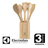 Conjunto Utensilios De Bambu