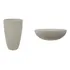 Conjunto Vasos Cônico 38 Moderno E Vaso Bacia Aa