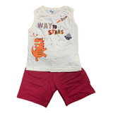 Conjunto Verao Infantil Cacaio