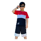 Conjunto Verao Masculino Com