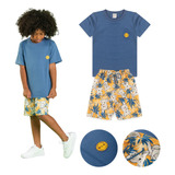 Conjunto Verao Menino Azul