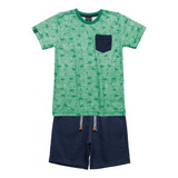 Conjunto Verao Verde Azul