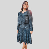 Conjunto Vestido E Casaquinho