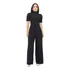 Conjuto Feminino Blusa Com Calça Pantalona Tecido Malha